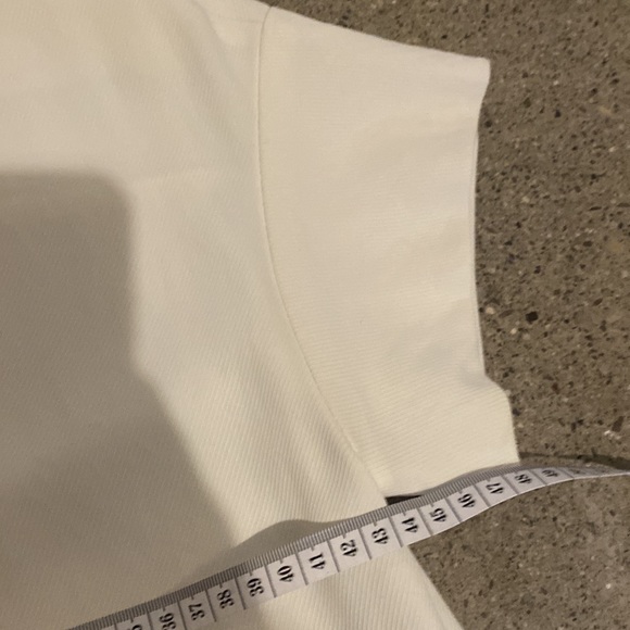 Beautiful white dress from Massimo Dutti no belt, FREE silk scarf - Picture 10 of 15